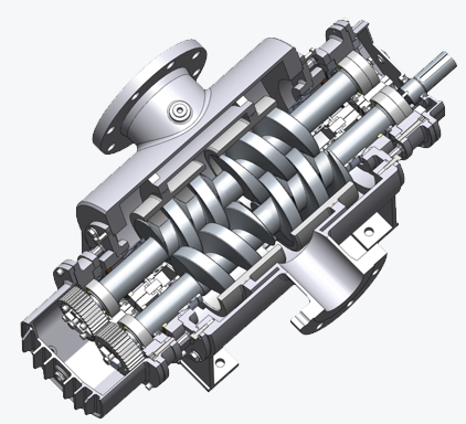 雙螺桿泵的工作原理是什么？雙螺桿泵有什么優(yōu)點？